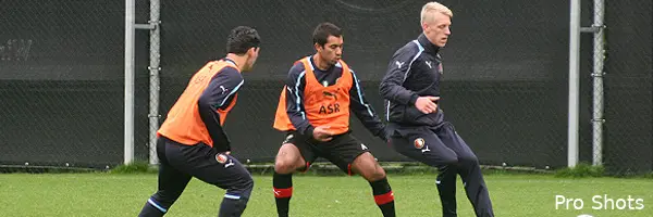 Groot partijspel op donderdagtraining