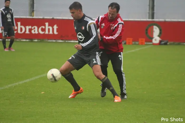 Fraaie goals op dinsdagtraining