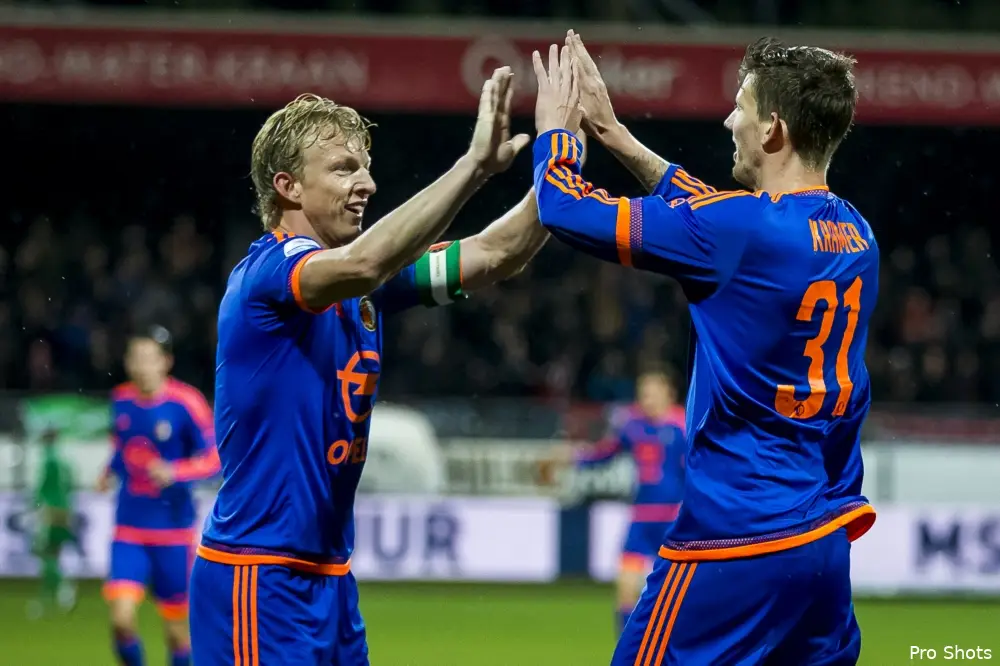 Hattrick Kramer in gewonnen stadsderby