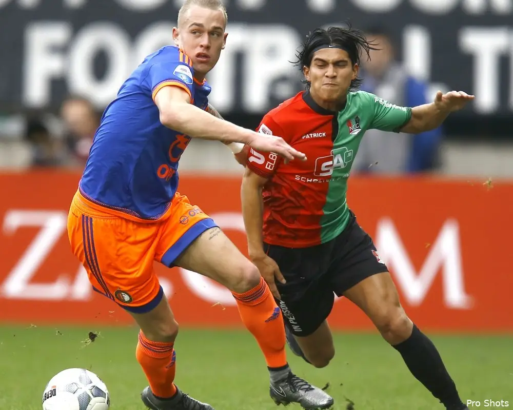 Feyenoord met kater de winterstop in