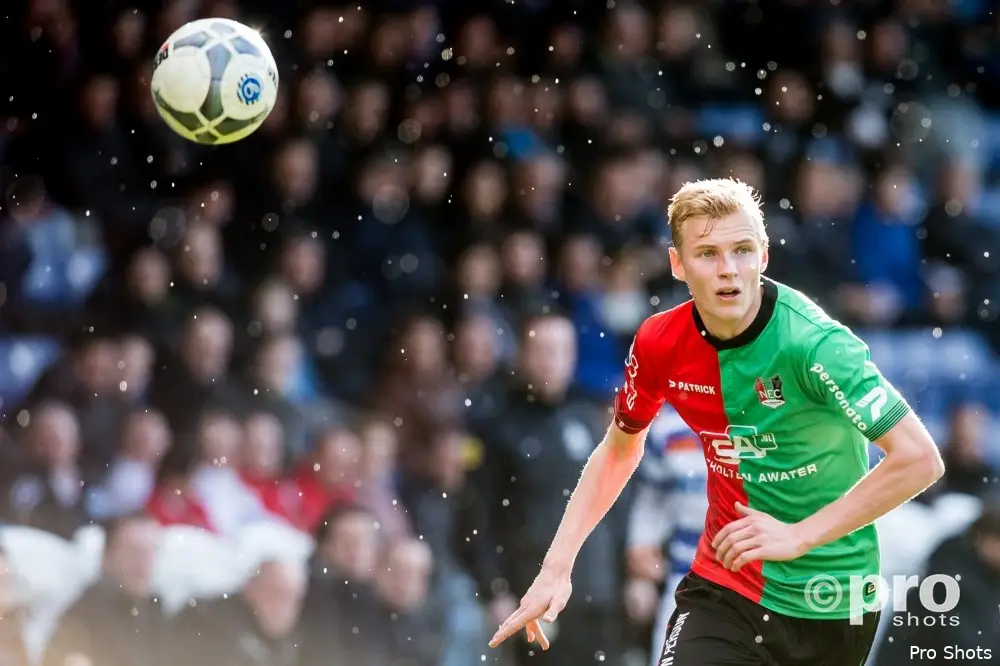 NEC blijft hopen op huur Lucas Woudenberg