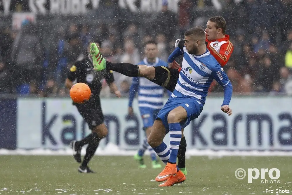 ''Feyenoorders maakten ruzie op het veld''