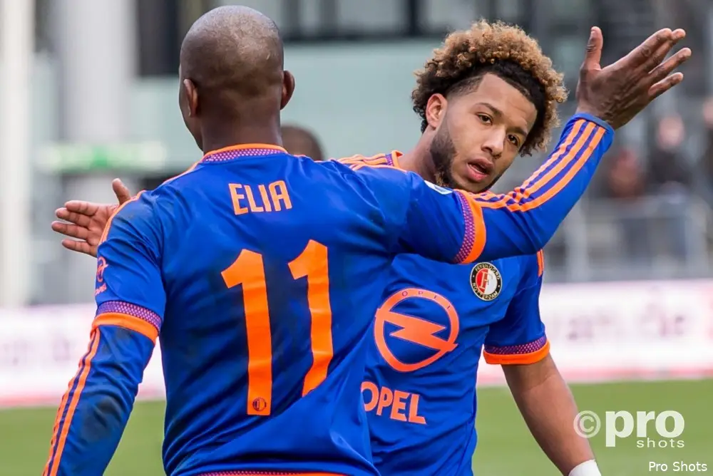 Elia bedankte supporter Gertjan ter Horst met zijn shirt