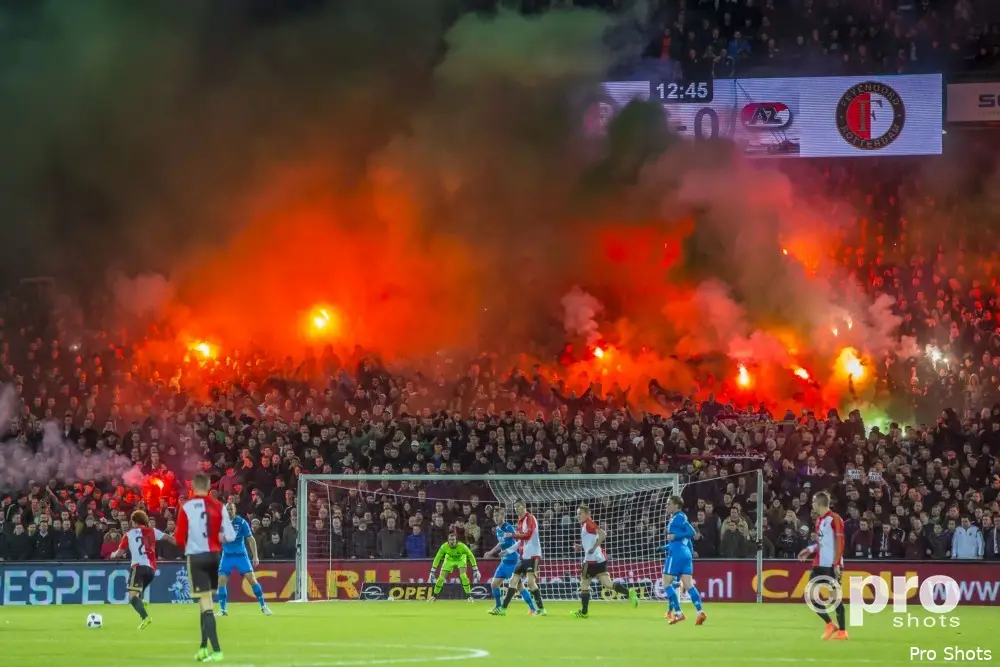 Feyenoord bestraft door KNVB met boete van 10.000 euro
