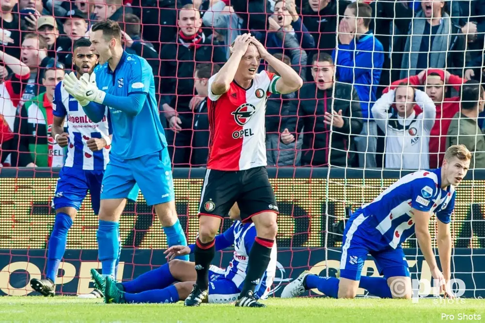 Feyenoord ziet concurrenten naderen na gelijkspel