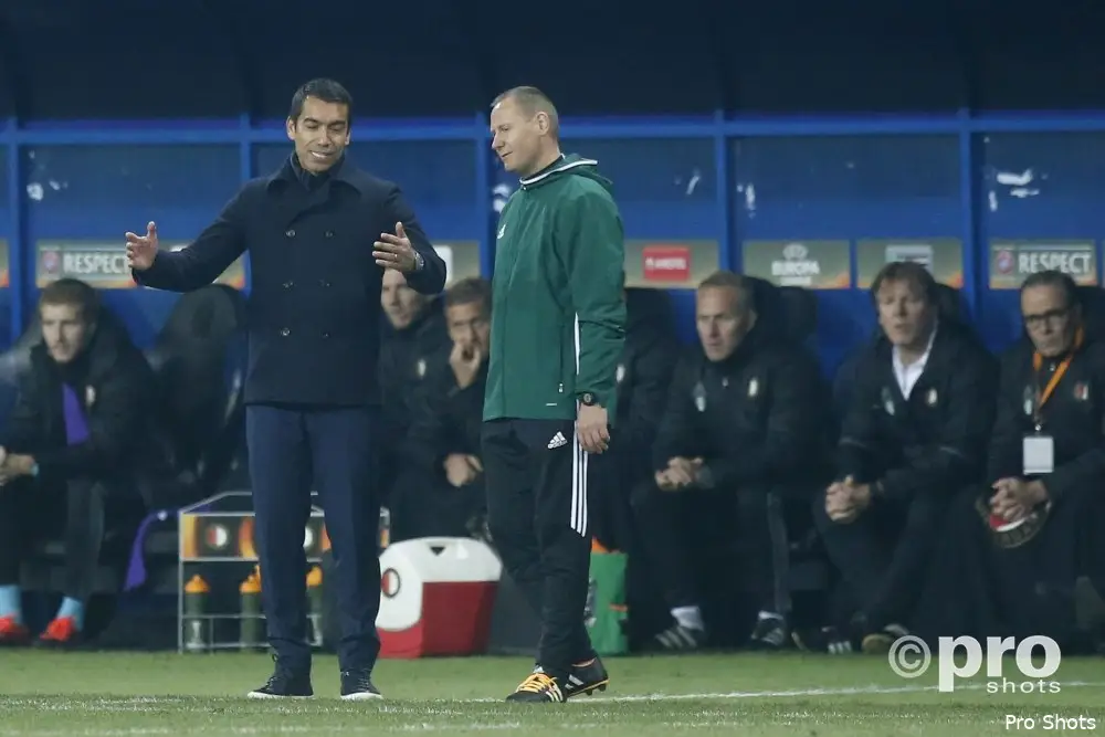 Van Bronckhorst: ''Blij met het resultaat''