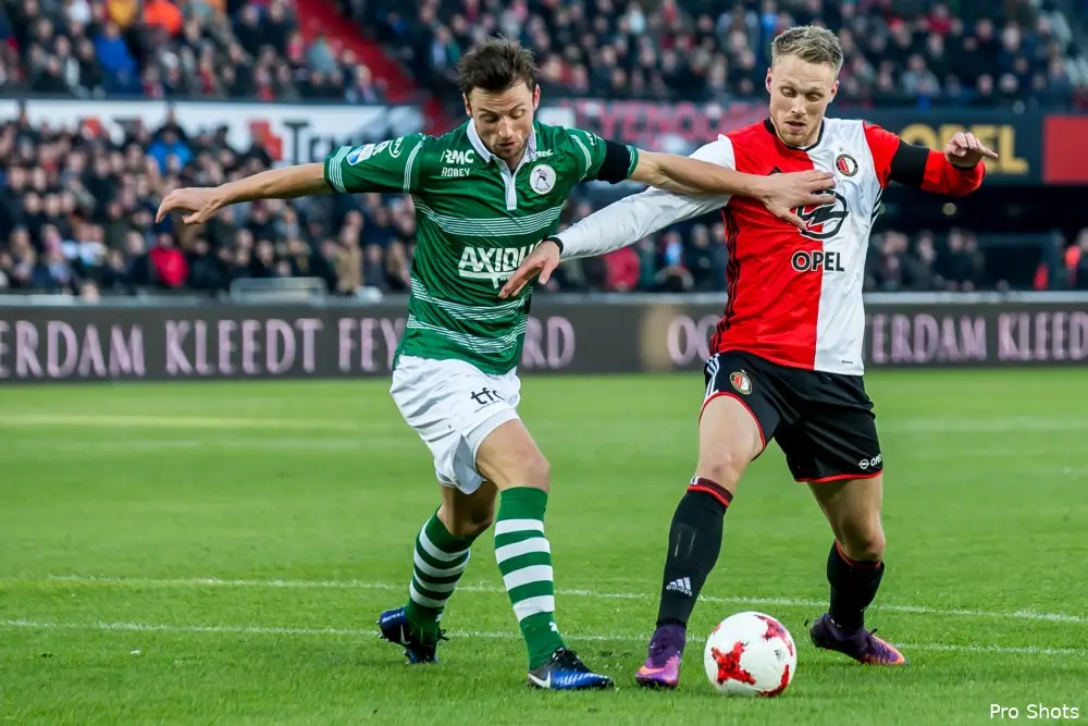 Lof voor Jørgensen: ''Hij tilt Feyenoord naar een hoger niveau''