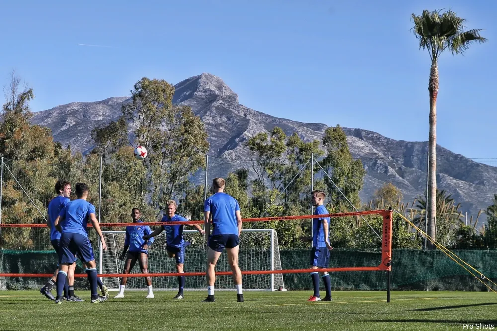 Woensdagmiddag openbare training in Marbella