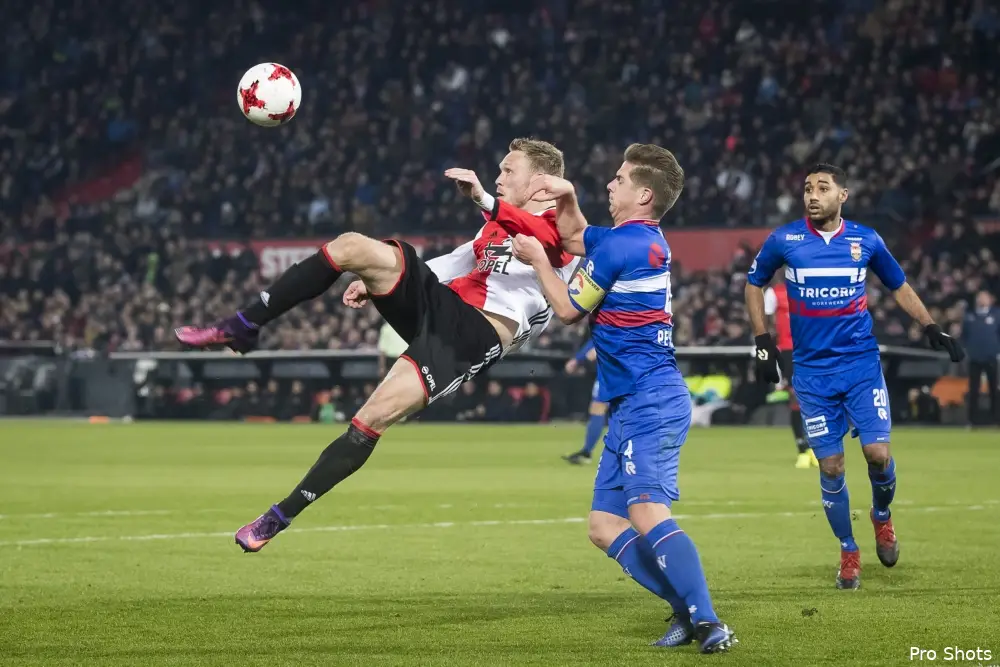 ''Je zult hem na een goal niet snel in de hekken zien springen''
