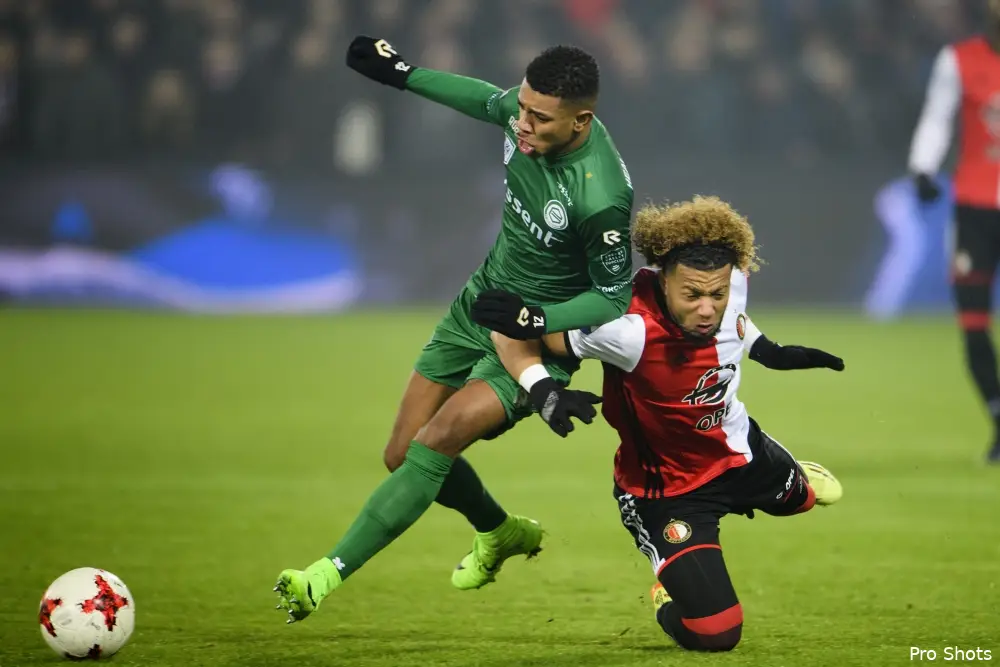 Rood van Bacuna tegen Feyenoord kwijtgescholden