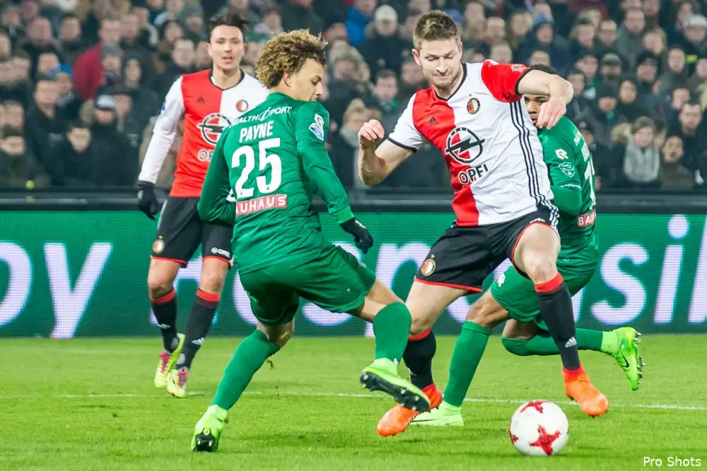 Van der Heijden over zijn actie: ''Niet slecht, nee''