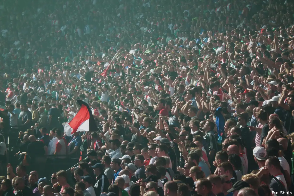 Eerste thuiswedstrijd Feyenoord bijna uitverkocht