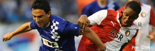 Feyenoord komt tekort tegen AA Gent