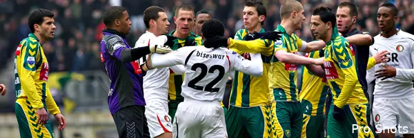 Feyenoord geeft overwinning uit handen