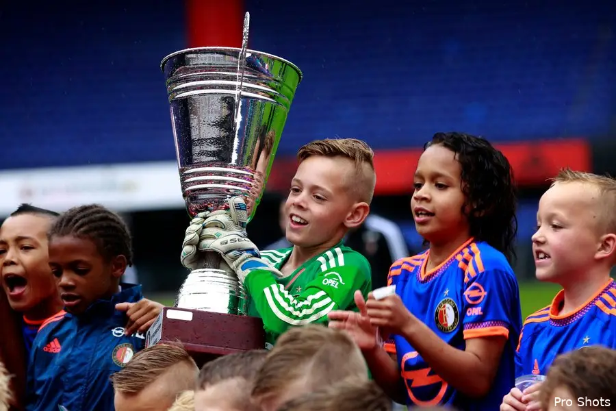 Feyenoord Onder 9 pakt toernooiwinst in De Kuip
