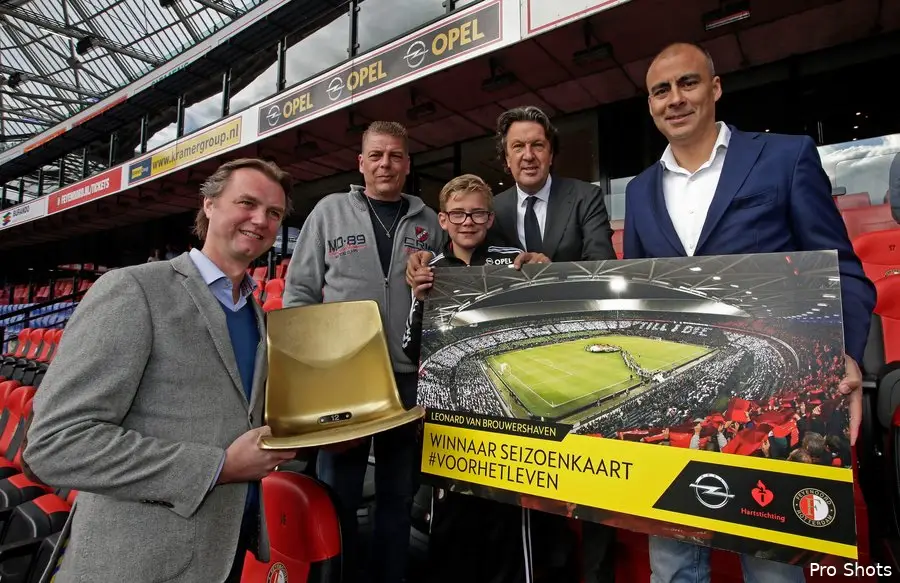 Winnaar seizoenkaart voor het leven: ''Kon het niet geloven''