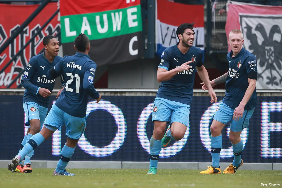 Feyenoord veel te sterk op bezoek bij NEC