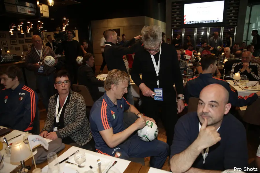 ''Niet verwacht dat we zó dicht bij de spelers zouden komen''