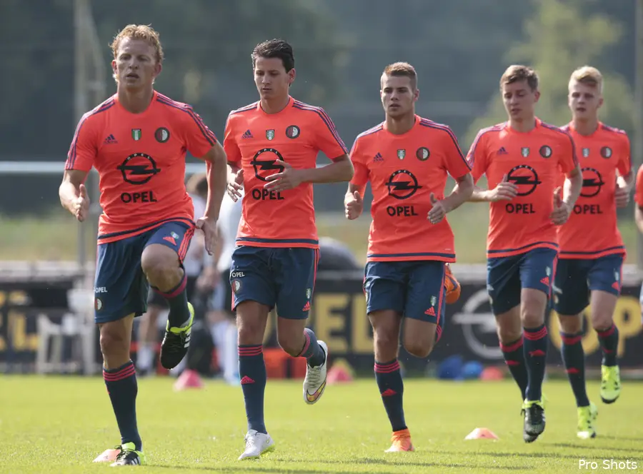 Feyenoord hervat woensdag training in Rotterdam