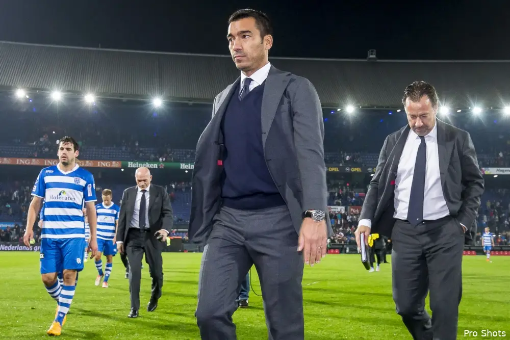Vermoedelijke basiself: Van Bronckhorst wijzigt niets