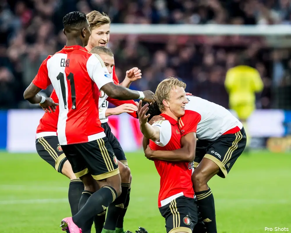Kuyt met tien doelpunten topscorer Eredivisie