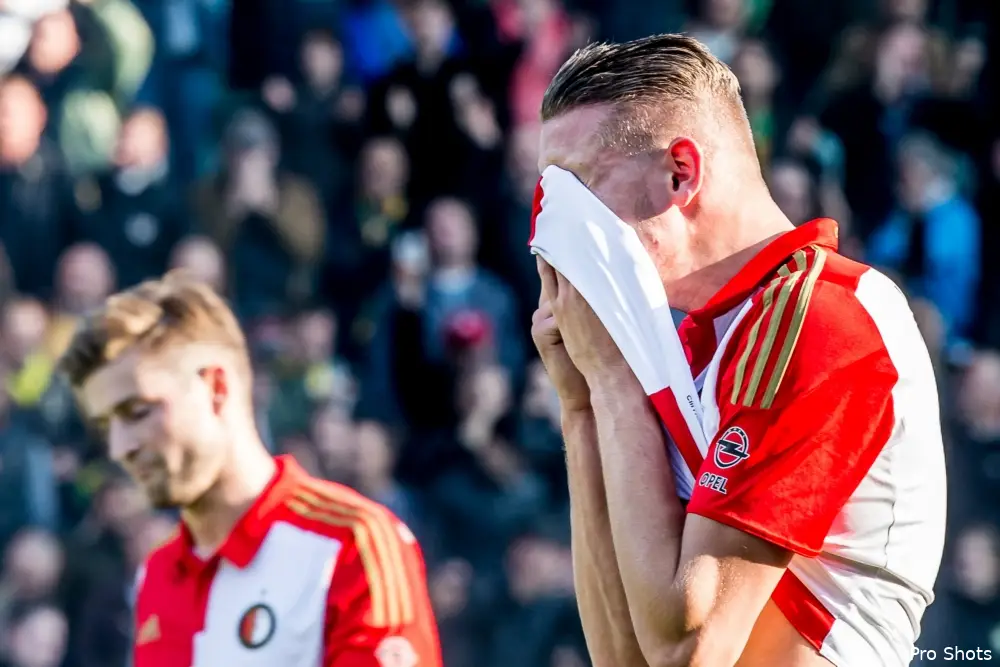 Ongelukkige Van Beek: ''Ik kon wel door de grond zakken''