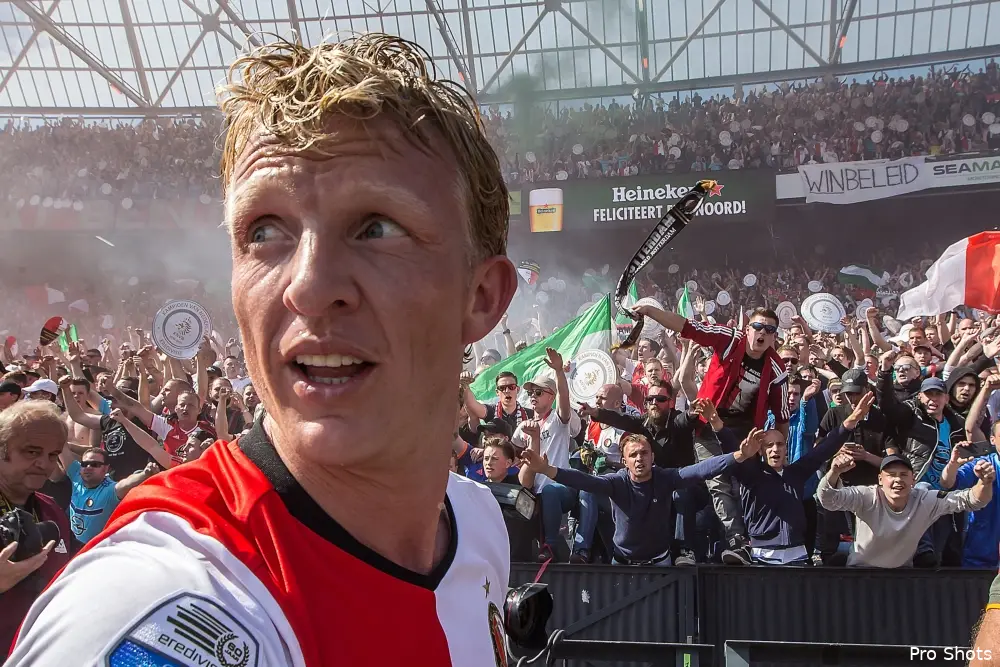''Ik denk dat het voorlopig het einde van Dirk Kuyt bij Feyenoord is''