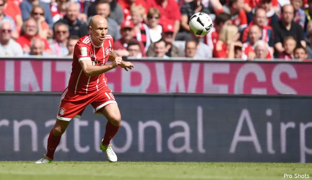 Robben over afscheid Kuyt: ''Heel bijzonder om te zien''