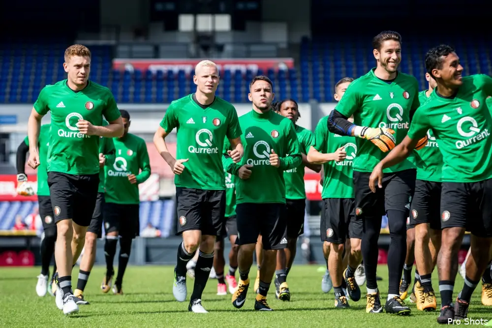 Laatste training voor Klassieker zaterdag in De Kuip