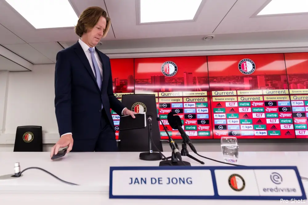 De Jong: ''Dat is toch de kracht van deze organisatie''