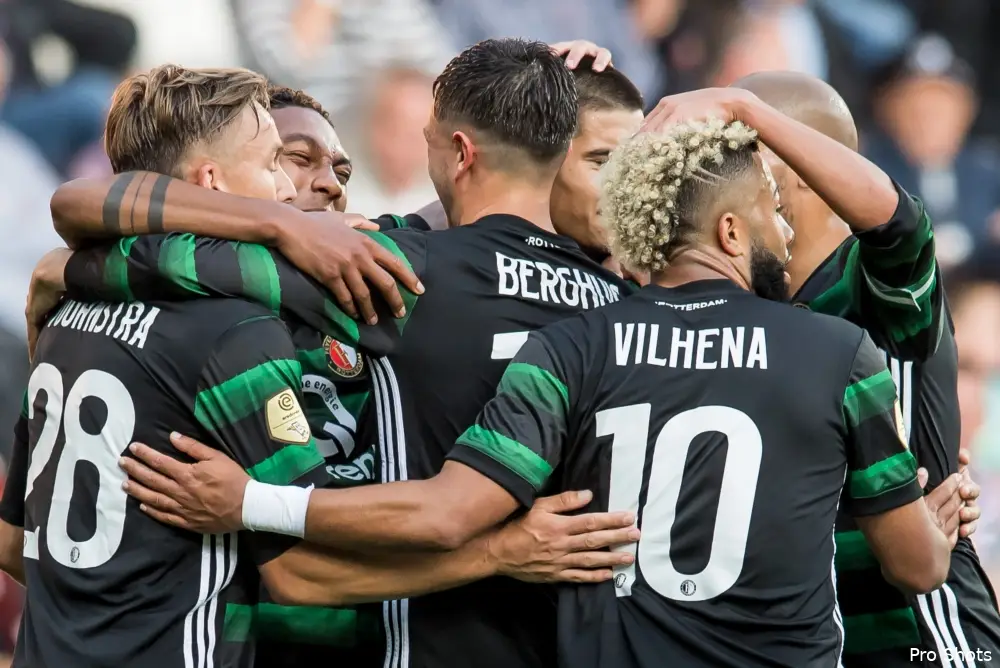 Feyenoord maakt het zich onnodig moeilijk maar wint toch