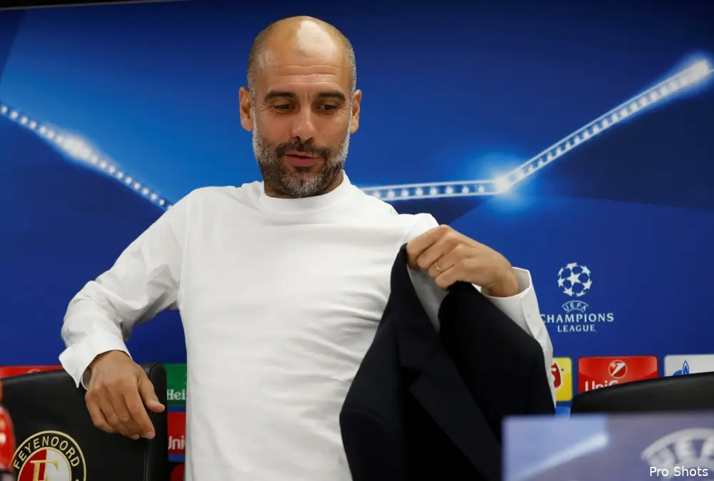 Guardiola: ''Feyenoord heeft meer Europese titels''