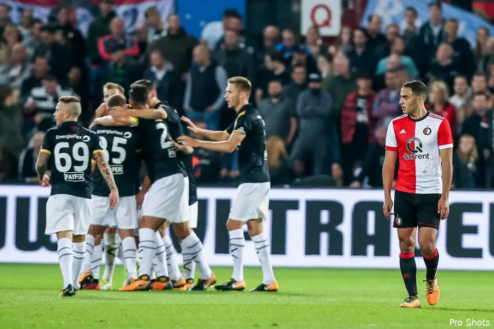 Slecht Feyenoord verliest dure punten tegen NAC