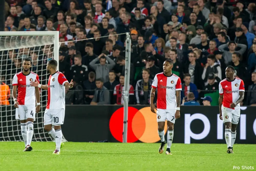 Feyenoord pakt ook geen punt tegen Sjachtar