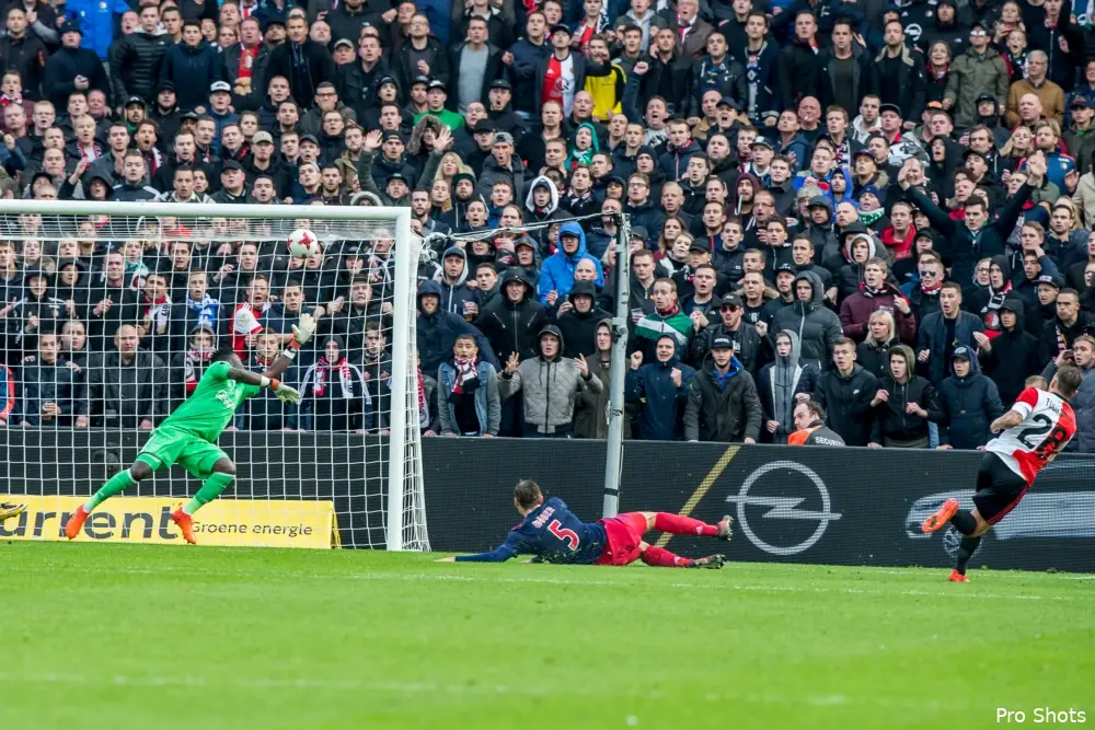 Doelpunt Toornstra niets waard in De Klassieker