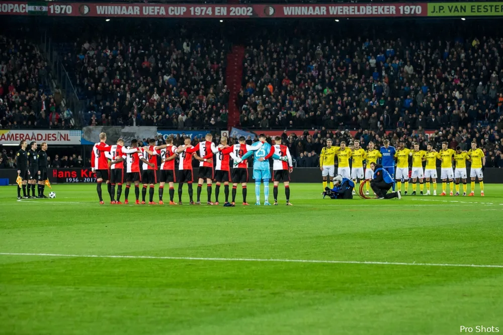 Feyenoord rouwt om overlijden Henk de Leeuw