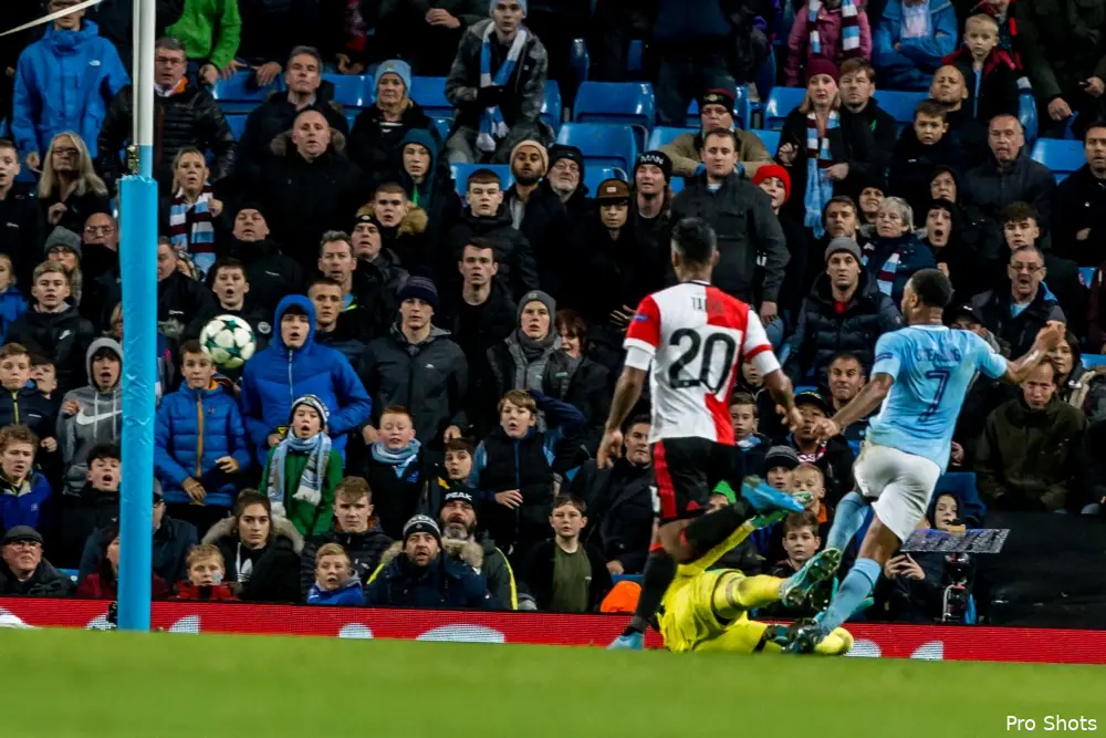 Sterling: ''Feyenoord verdient de complimenten''