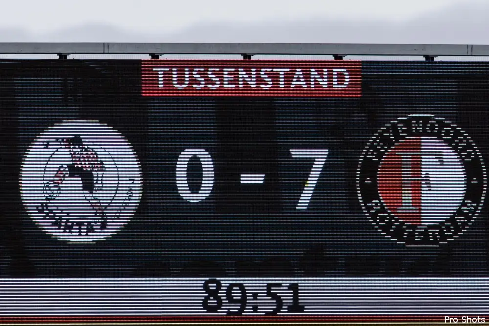 Eredivisie: Feyenoord stijgt naar vijfde plaats