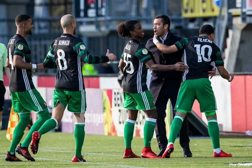 ''In 1 keer al die kritiek aan gort spelen, dat deed Feyenoord''