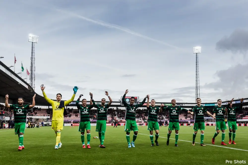 ''Feyenoord is de top-drie club die alleen maar kan afgaan''