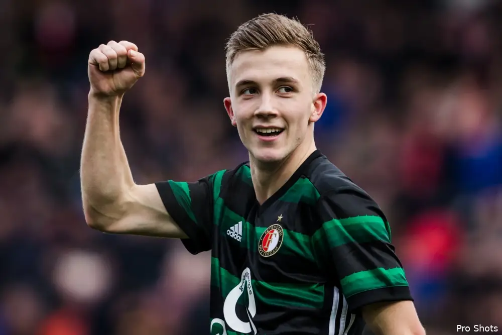 ''Misschien blijf ik wel mijn hele loopbaan bij Feyenoord''