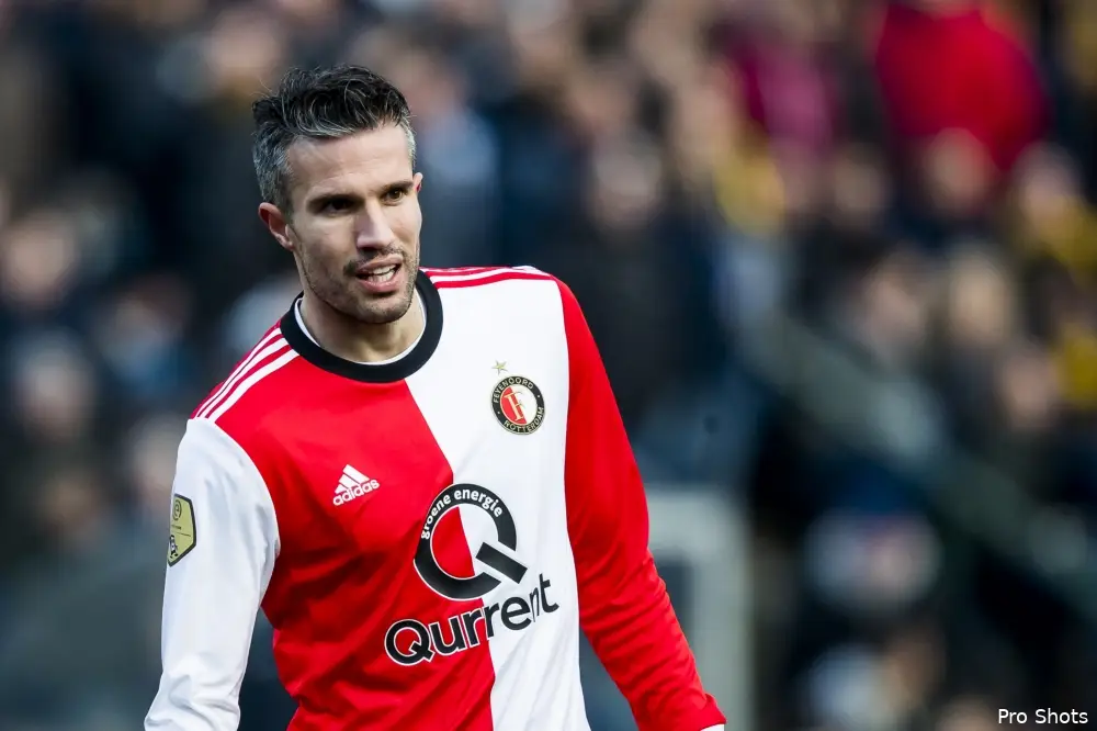 Van Persie komt vanmiddag niet in actie bij Feyenoord 2