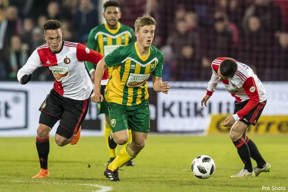 Feyenoord verhuurt Joël Zwarts aan FC Dordrecht