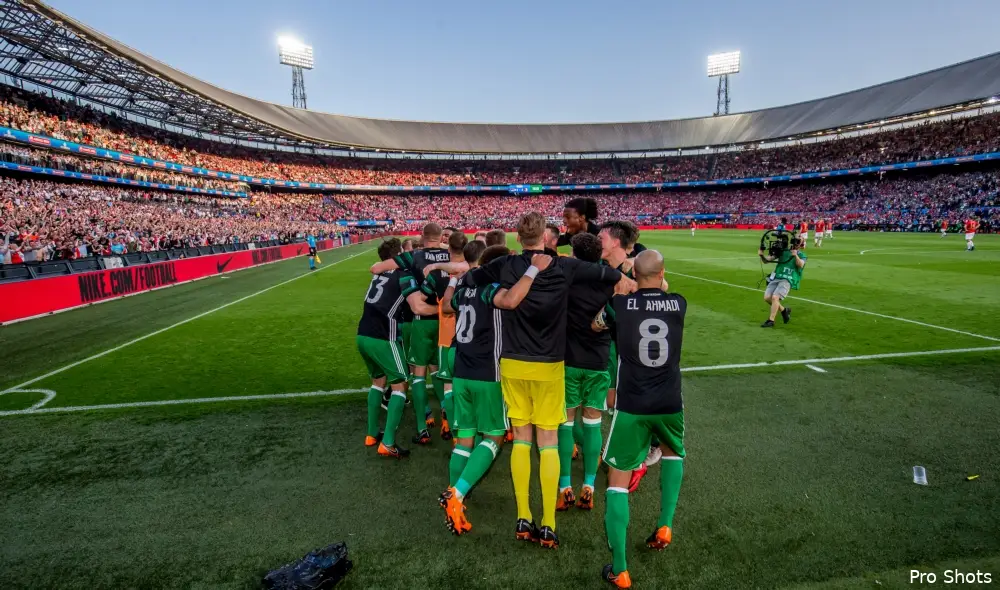 Van Hanegem: ''Dat stadion is gewoon één brok voetbal''
