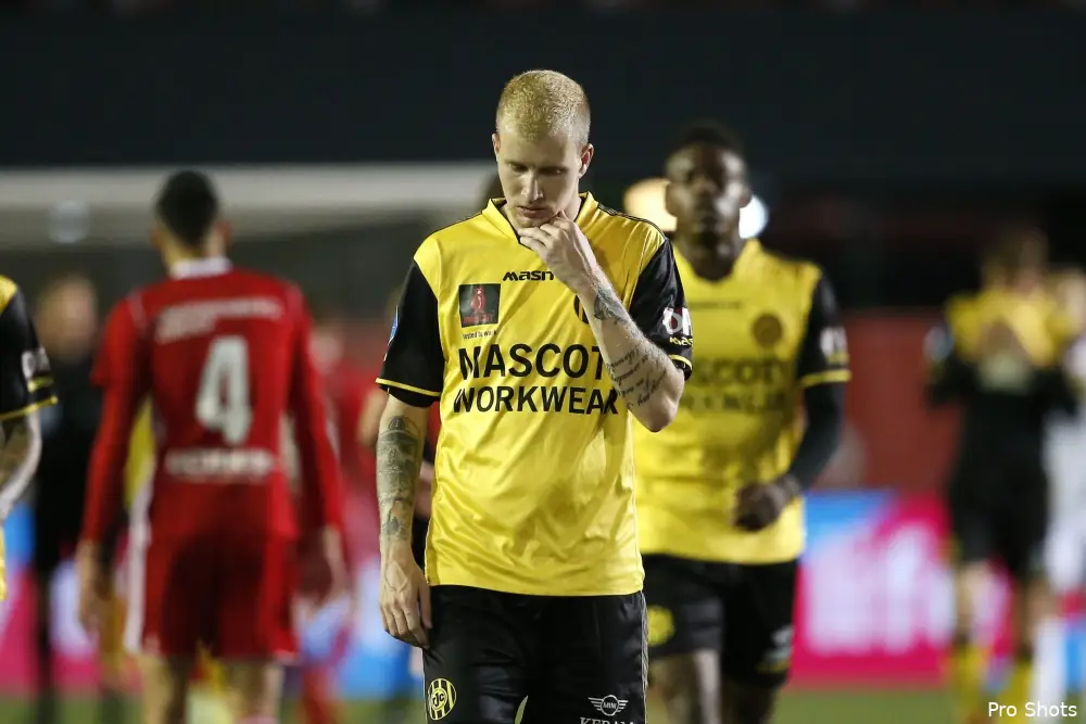 Gustafson degradeert met Roda JC uit de Eredivisie