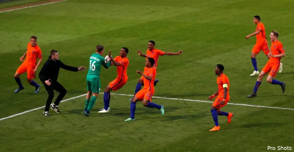 Oranje O17 bereikt finale jeugd-EK; Koorevaar belangrijk