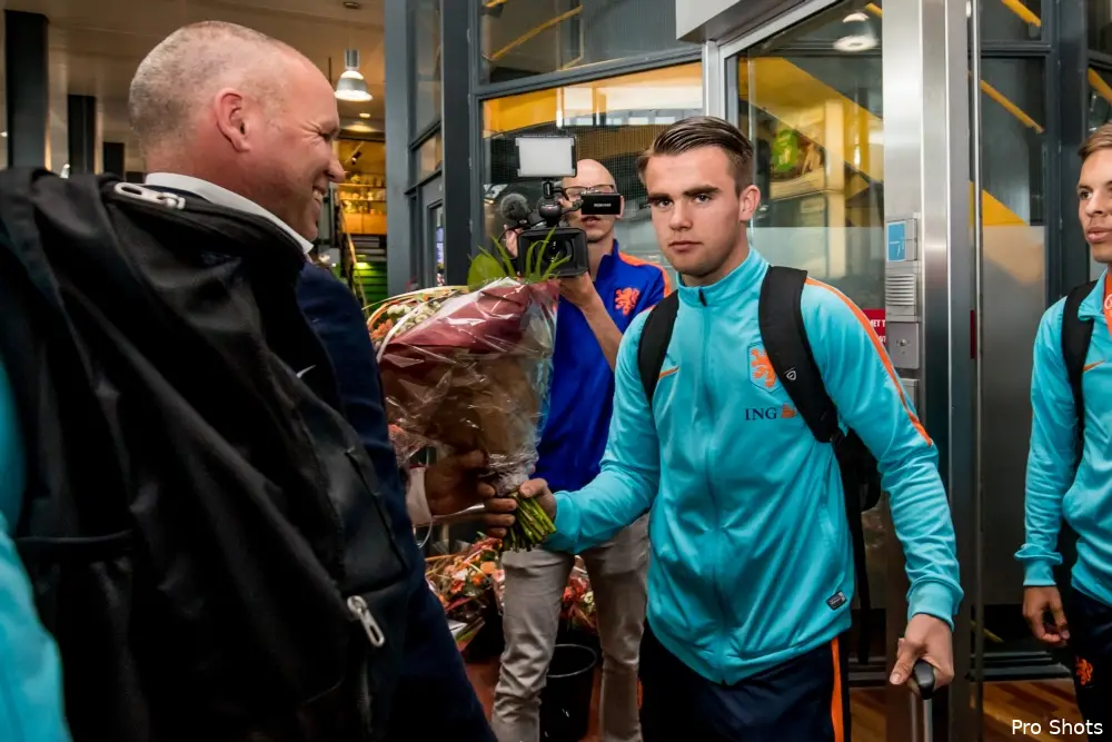 Joey Koorevaar traint voor het eerst mee met de selectie