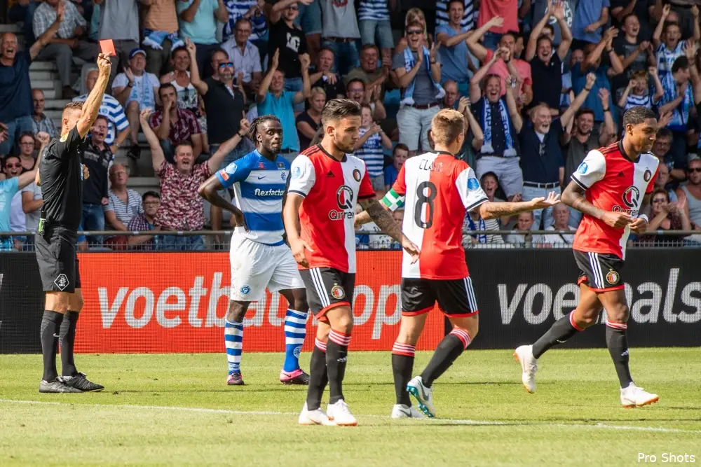 'Gio': ''Rode kaart gaat ten koste van je team en de wedstrijd''