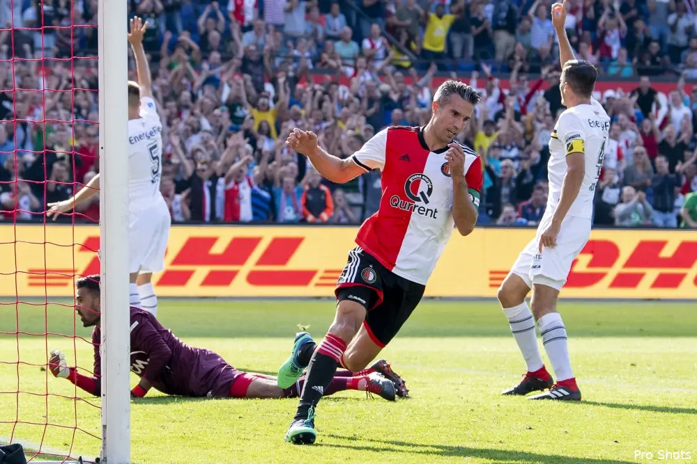 Eredivisie: Feyenoord naar de derde plek