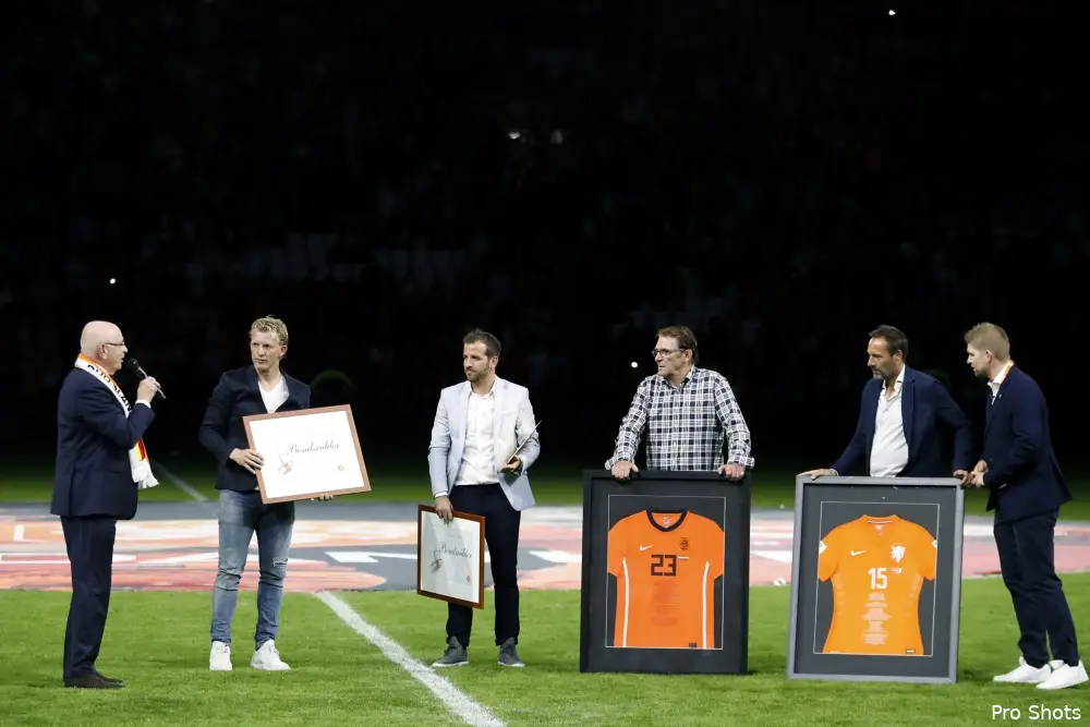 Kuyt neemt officieel afscheid van het Nederlands Elftal